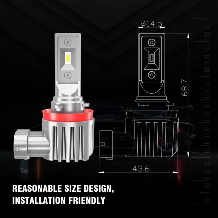 V10 Plus Led H11 Headlight Bulb