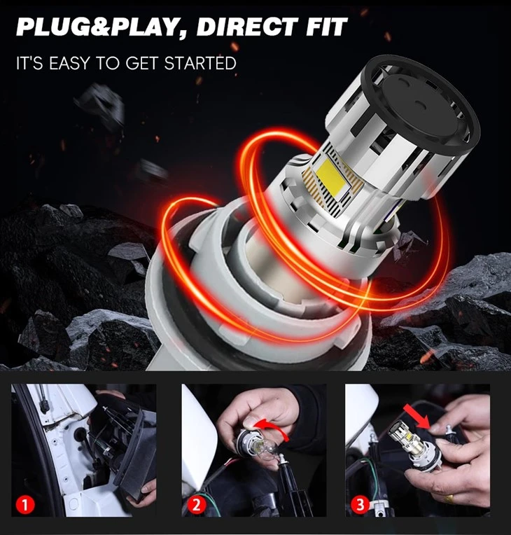 Anti Hyper Flash With 3057 LED Chip For Car LED Lamps 7443 price